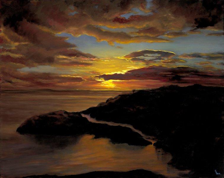 27 Sunset 24x30