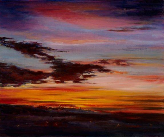 GBBeck Fine Art Oil Paintings - Asheville Nights